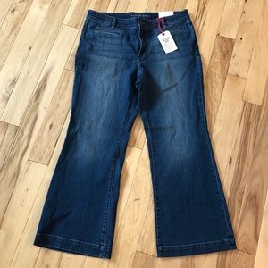 Lands End mid rise trouser Jean